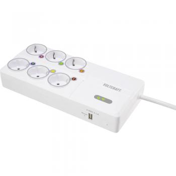 VOLTCRAFT SEM8500 Misuratore costi energetici con presa di corrente senza fili, esportazione dati, funzione datalogger, previsione di spesa e tariffa