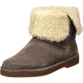 Clarks Damen Drafty Haze Stiefel, Beige (Taupe Suede), 40 EU