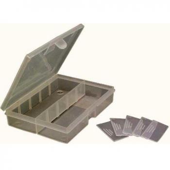 Boîte de Stockage VISO O100, Dimensions 130x100x30 mm – 10 Tranches