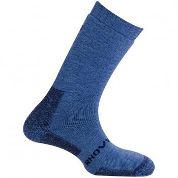 Chaussettes respirantes Himalya MUND pour homme en Bleu XL (46-49)
