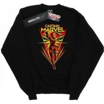 Boys Captain Marvel Flying V Sweatshirt