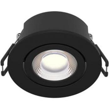 ARCCHIO Eliar LED Flush Mount – Rotary, Modern Style, Black, Aluminium, IP65