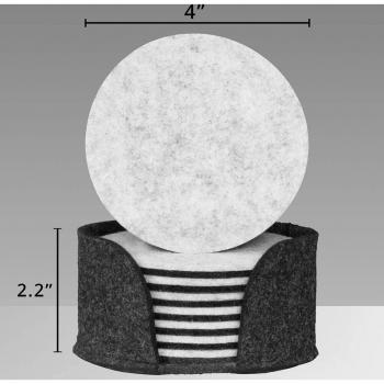 Boîte de rangement pour sous-verres et tasses