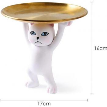 Cat Resin Figurine Decoration