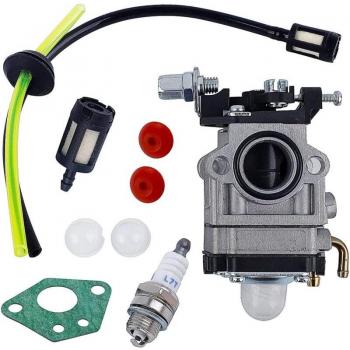 Kit Carburatore Aiperq Decespugliatore 52cc con tubo di tenuta, candela e filtro del carburante