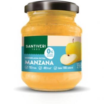 Manzana Natural 0% Azúcares – Mermelada Santiveri 325 g