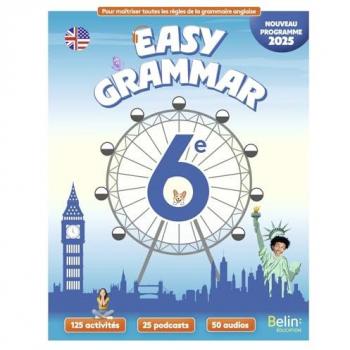 Cahier Anglais 6e Easy Grammar (Broché)
