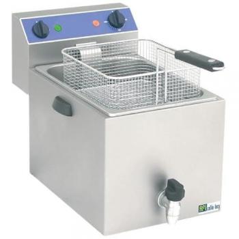 Friteuse de Table à Vidange Spéciale pour Frites Surgelées – 8 L – AFI Collin Lucy