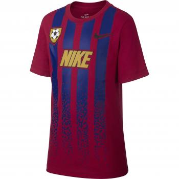 Nike Jungen B NSW Trikot Fussball Hemd Rot-Blau, Noble Red-Deep Royal, XS