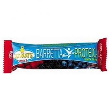 Ultimate Italia Barretta Proteica ai Frutti Rossi 40 g
