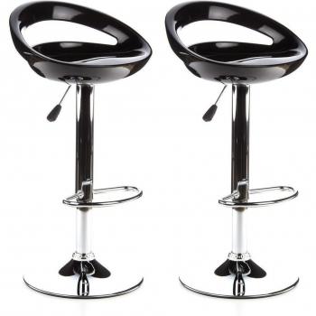 HjH Office 685300 Lungo Tresenhocker – Schwarzes Doppelset
