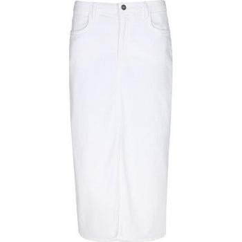 Snowflake Long Denim Skirt