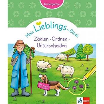 Klett Mein Lieblings-Block Zählen, Ordnen, Unterscheiden: Kindergarten ab 3 Jahren. Das kannst du alleine!