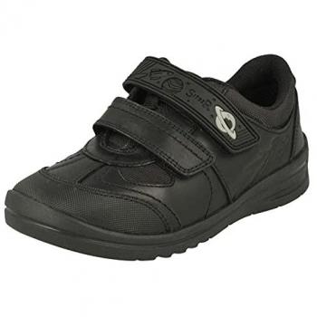 Start Rite Jungen-Schulschuhe aus schwarzem Leder mit breiter Passform
