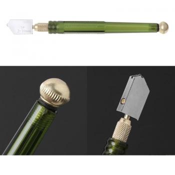 Antislip Carbide Glass Cutter with Oil Feed and Plastic Grip 19QB