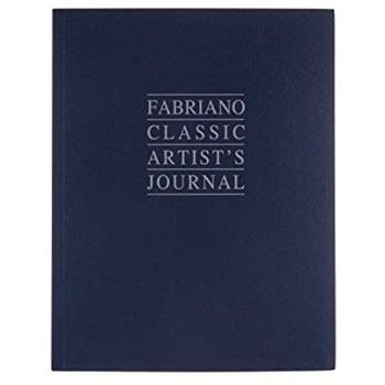 Cahier Artistique Fabriano Bleu Nuit 16x21 cm