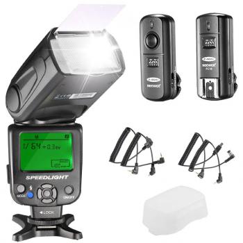 Set Neewer NW620 Flash Speedlite con disparador inalámbrico 2.4G