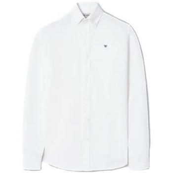 Camicia Silbon Oxford Uomo Maniche Lunghe Bianca XL