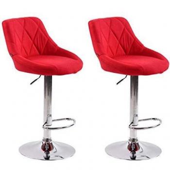 Lot de 2 Chaises de Bar Lazio