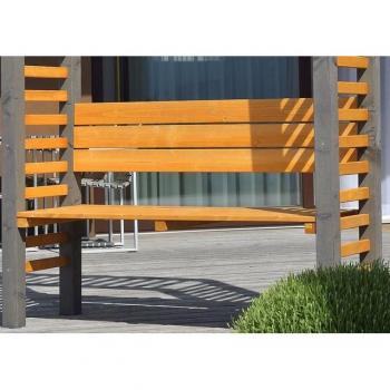 GASPO Hallein Gartenbank – Sitzbank aus Holz