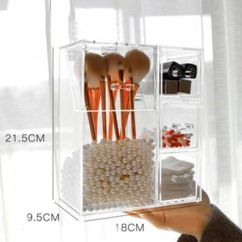 Makeup Brush Accessory Organizer Box