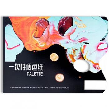 Color Palette Paper 36 Sheets for Acrylic and Gouache Painting