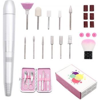 27PCS Professional Electric Nail Drill System