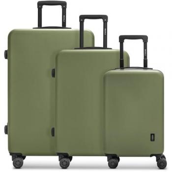 Redolz Essentials 09 3-set Kofferset mit 4 Rollen für Herren