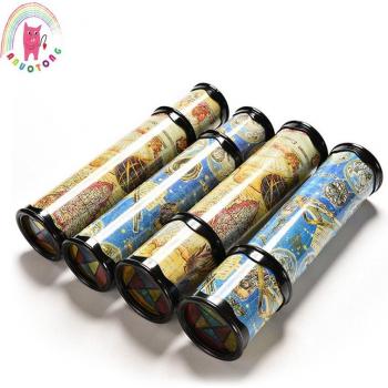 Preschool Colorful World Kaleidoscope, 21 cm – Random Rotation Feature