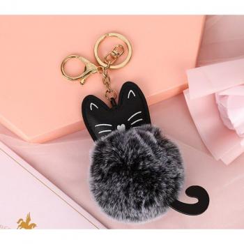 Jouet Peluche Chat Porte-clés