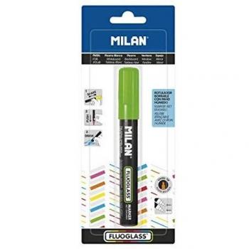 Milan Fluoglass Marker Löschbar Grün 2-4mm