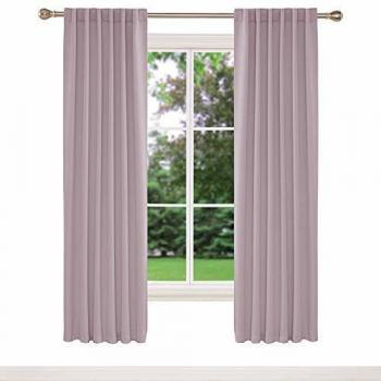 Tende Termiche Deconovo per Cucina e Letto – 2 Pannelli 140x240 cm Rosa
