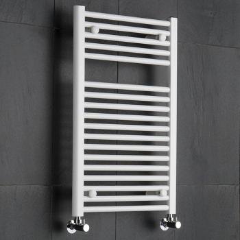 Hudson Reed 328‑Watt Chrom‑Heizkörper, 800 × 500 mm (Handtuchhalter)