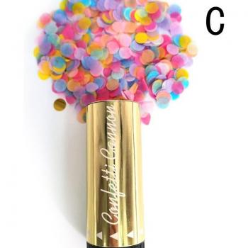 Cañón de Confeti para Cumpleaños y Navidad