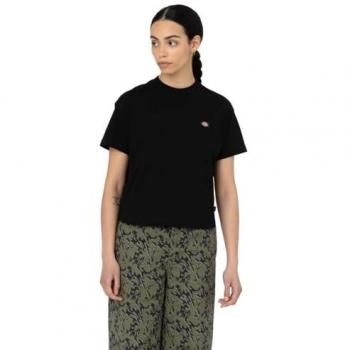 Oakport Black Boxy Tee – Dickies, XS, 100% Cotton Jersey