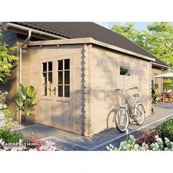 Abri Adossable en Bois 9m²