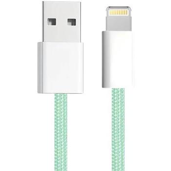 Câble APM Lightning MFI menthe 1m 600402