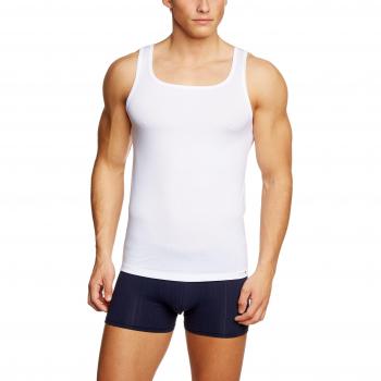 Maglietta intima athletic-shirt per uomo XL bianca