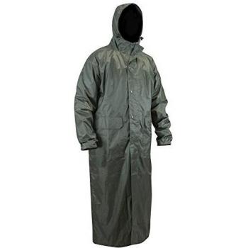 Cappotto Antipioggia Lungo Blizzard Kaki Scuro L