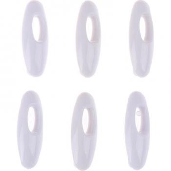 Écharpe hijab broches en plastique (6 pcs)