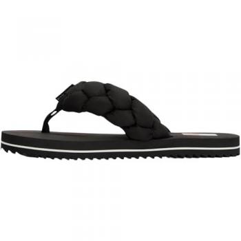 Sandale Spiaggia Tommy Jeans Intreccio Nero Infradito