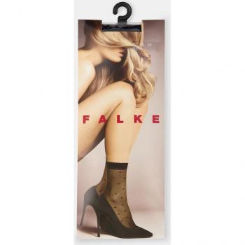 Falke Calzini alla Caviglia 15 DEN Pois Neri Donna 35-38