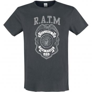 T‑Shirt Anthracite « Killing In The Name » Rage Against The Machine – Amplified – Homme – S à 3XL