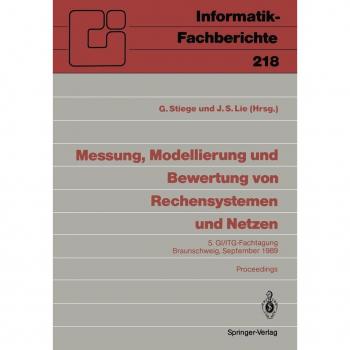 Messung Modellierung und Bewertung von Rechensystemen und Netzen
