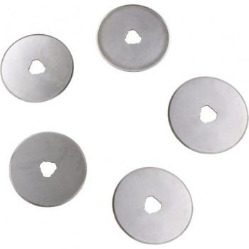 5PCS Sewing Patchwork Rotary Cutter Blades 45mm 28mm