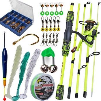 Sougayilang Spinning Rod and Reel Set