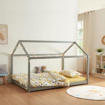Cama infantil en forma de casa 140x200cm