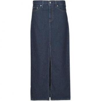 Levi's Blue Women's Ankle Skirt