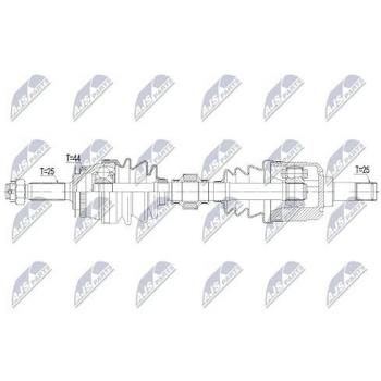 Essieu de propulsion NTY NPW-HY-591