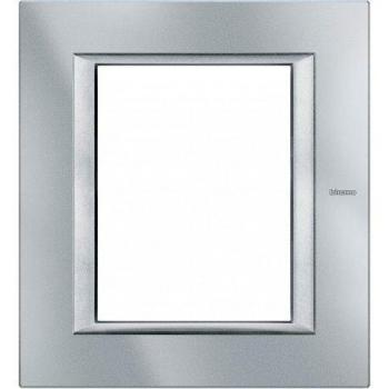 Legrand HA4826HC Axolute 3 x 3 m Grigio Alluminio Cornice